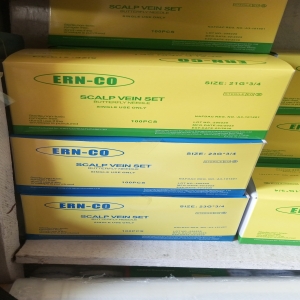 Scalp vein 21G - ERN-CO HEALTHCARE LTD